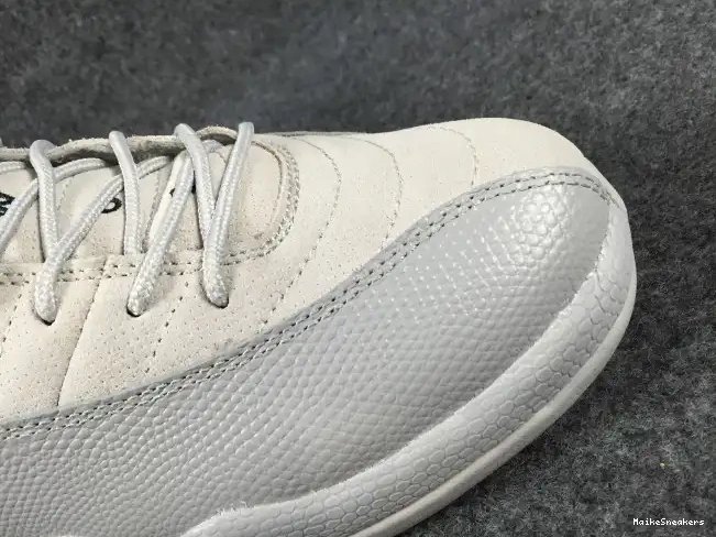 MaikeSneakers Air 308317-002 Jordan Grey Suede 12 Low 0329